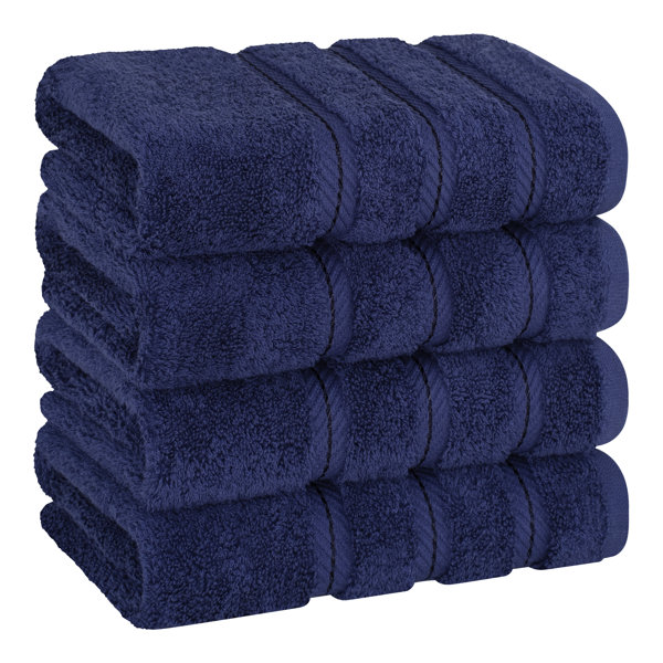 Great Bay Home Cotton Popcorn Textured Quick-Dry Towel Set (Hand Towel  (6-Pack), Ice Blue) 