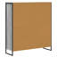 108cm H x 99.5cm W Steel Book Cabinet Bookcase-1385741075