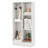 41 Inches 5-Cube Floor Bookcase with 2 Anti-Tipping Kits-1559345755