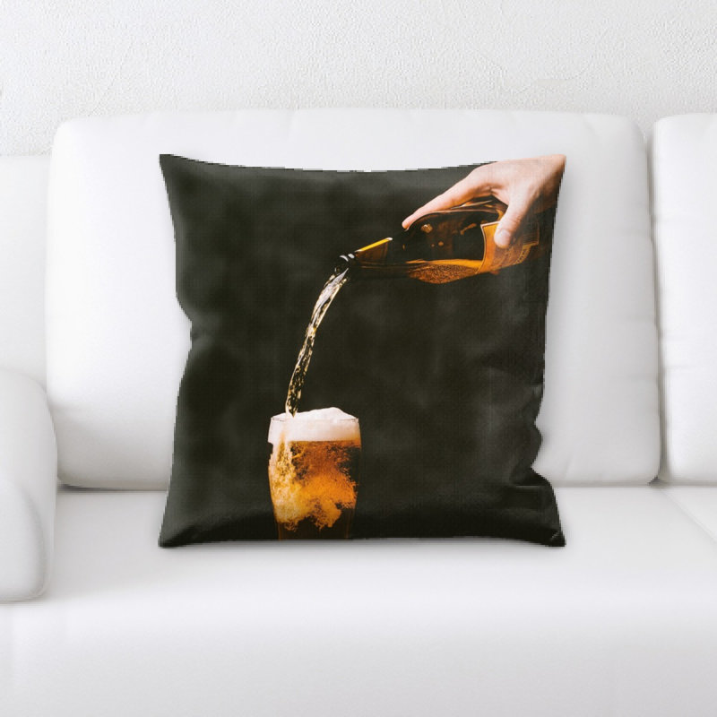 Coussin décoratif à bière