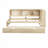 Daybed with Trundle,Storage Cabinets and USB Ports-1499593665
