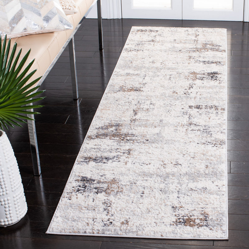 Griner Abstract Indoor Rug, Runner 2'3" x 22'