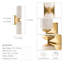 Applique murale double en verre-945608647