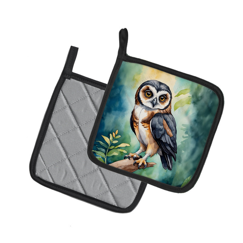Paire de porte-casseroles Spectacled Owl