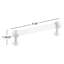 Crystal Center to Center Bar Pull-34208591-34208594