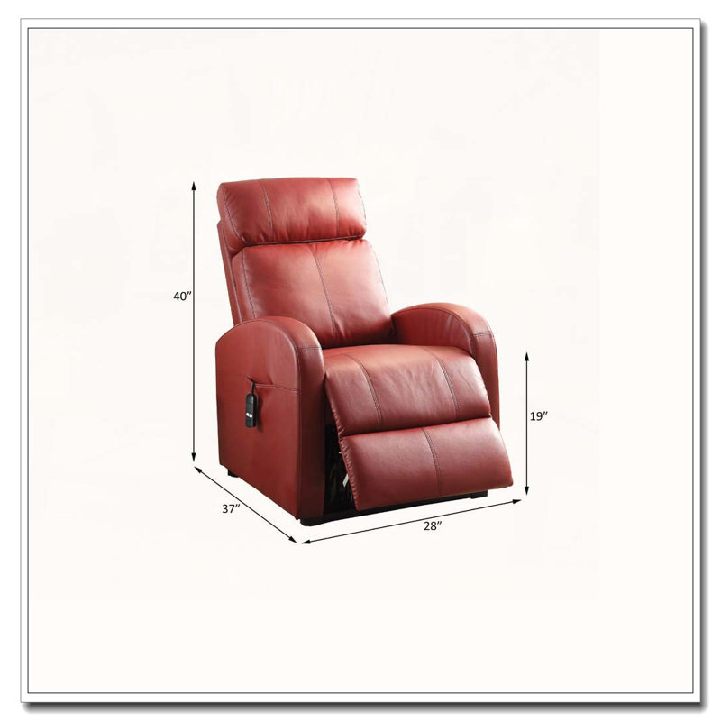 Fauteuil inclinable en polyuréthane avec lève-personne électrique