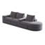 Canapé modulaire en chenille 2 pièces-1399632244
