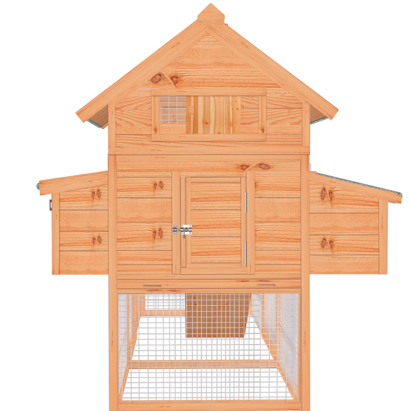 Poulailler de 41 pieds carrés Evaney pour 8 poulets