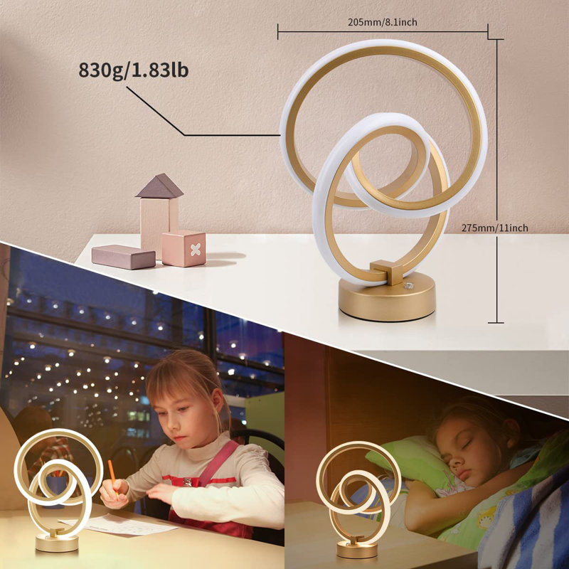 Desk Lamp, Gold