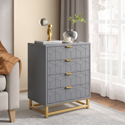 4 Drawer Storage Drawer