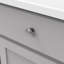 Poignée champignon Williamsburg - bouton d'armoire de 1-1 / 4 po de diamètre noir nickelé - Quincaillerie de ferme pour tiroirs et armoires-50230872