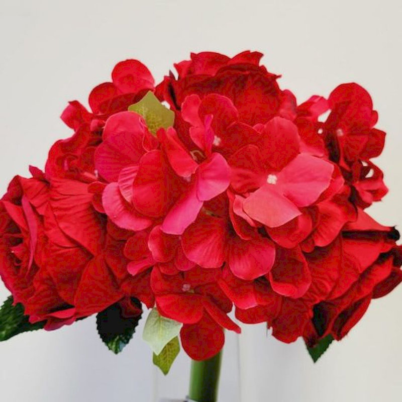 Fabric Rose Arrangement