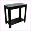 Table basse 24 po en bois noir - peu encombrante pour toute pièce, complète la décoration intérieure