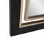 Bertoia Oversized Mirror in a Wooden and Metal Frame