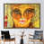 Gold Floater Framed