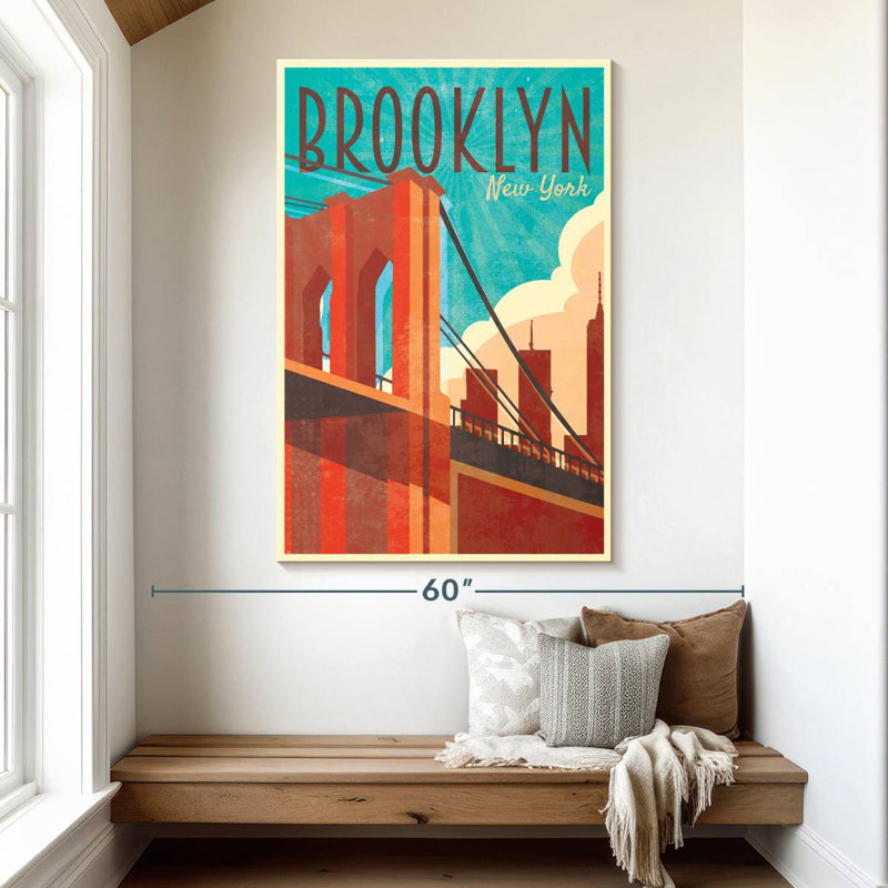 Brooklyn NY, H 51 po x l 34 po