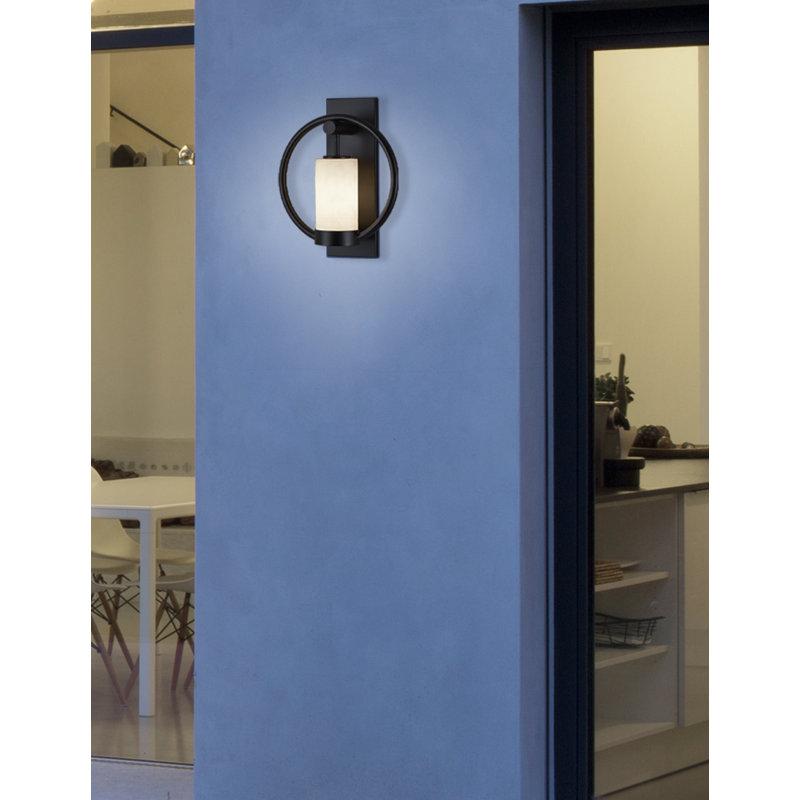Angelar Wall Light, Matte Black