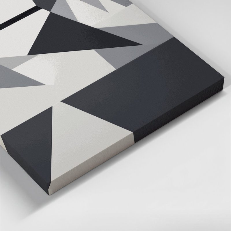 Minimalisme, art mural sur toile brun 75
