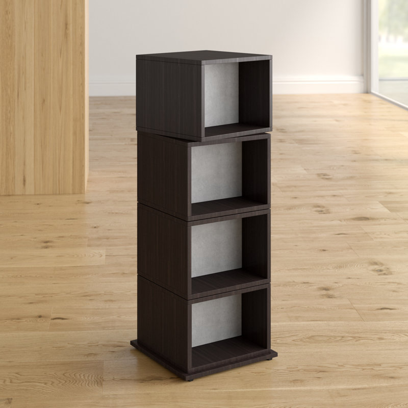 37.05'' H Revolving Media Tower