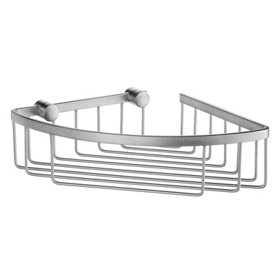 Panier de douche mural en coin 