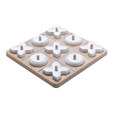 Marble Tic-Tac-Toe Board