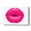 Hot Pink Lips In Abstract - Painting-1508673946-1584127988