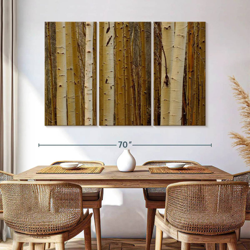 Alvord Aspen en hiver, H 42 po x l 65 po