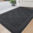 Large Indoor Outdoor Doormat,Machine Washable Low Profile Non-Slip Rug for Front Back Door,Entry-460984920-460984922