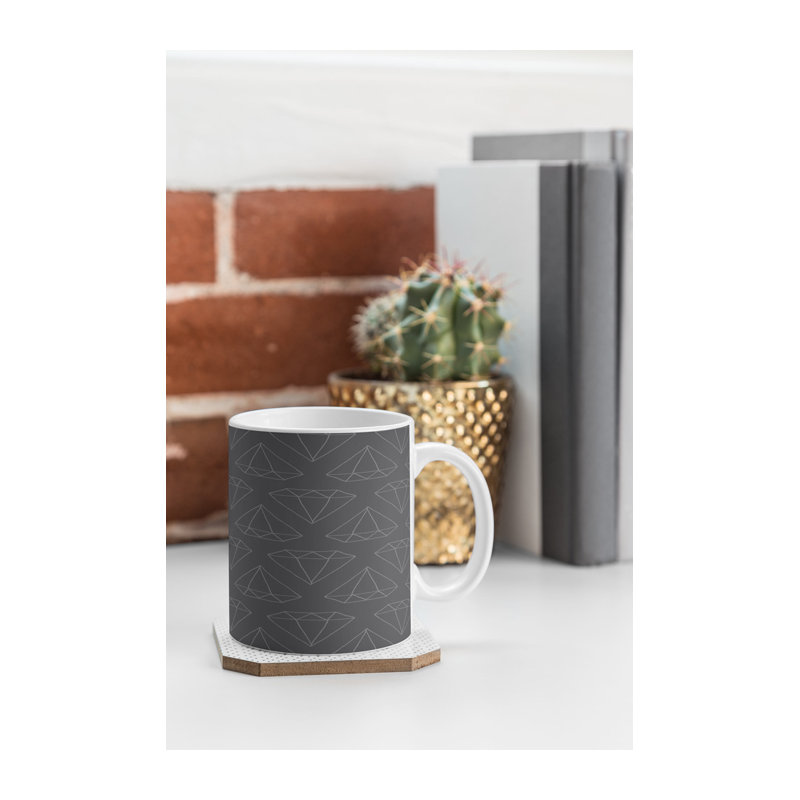 Grande tasse diamond print