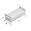 Banc de rangement rembourré Crawford-346756040