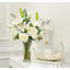 Lilies Real Touch Artificial Flowers in Vase