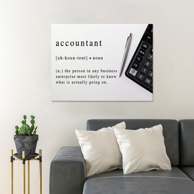 Value Does Not Apply - Wrapped Canvas Textual Art