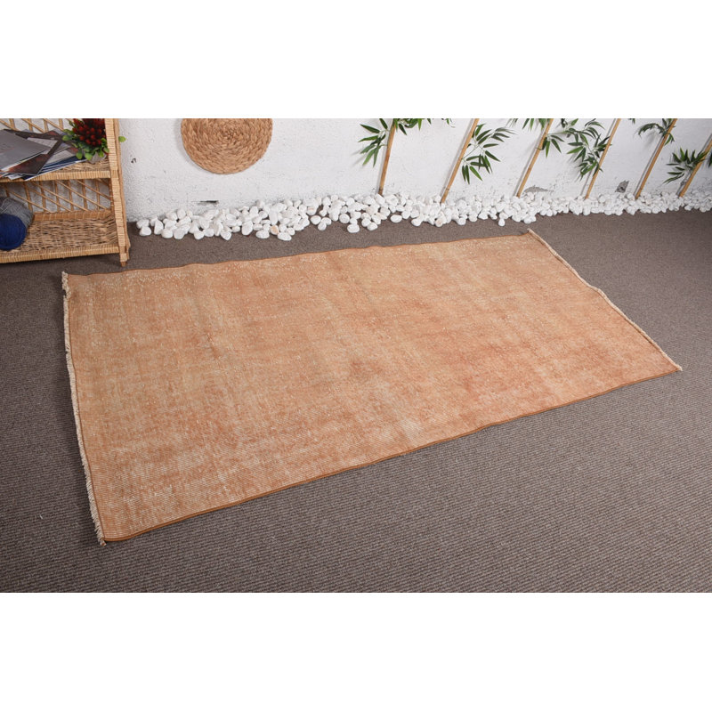 Tapis rétro, tapis d'entrée brun