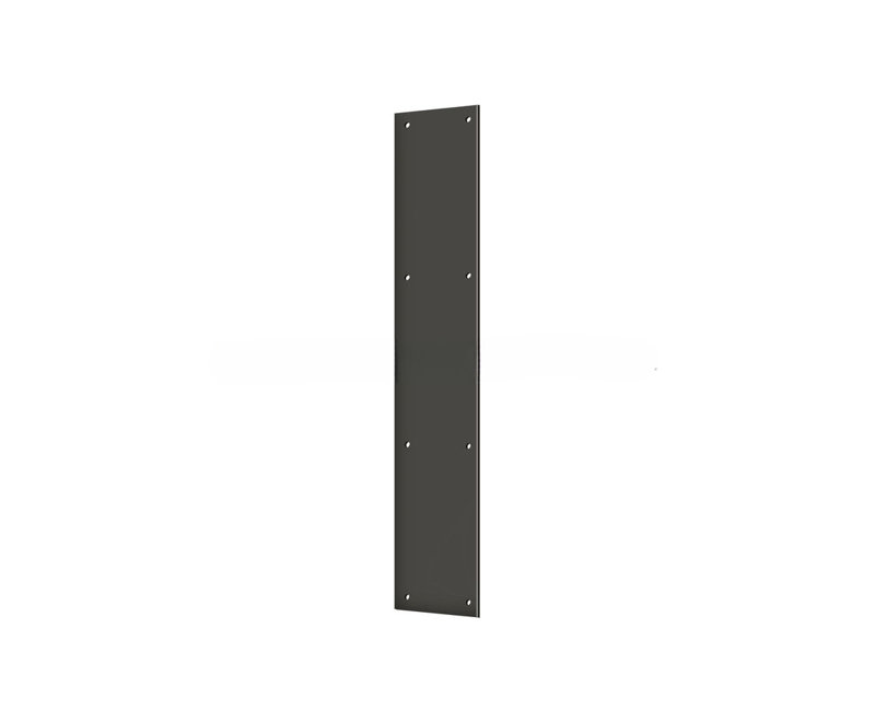 Deltana PP3520U10B Push Plate 3-1/2" x 20"; Oil Rubbed Bronze Finish, Oil Rubbed Bronze