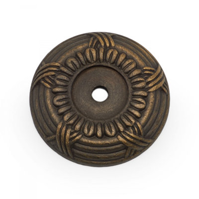 Contre-plaque à boutons croisés et pétales série BP