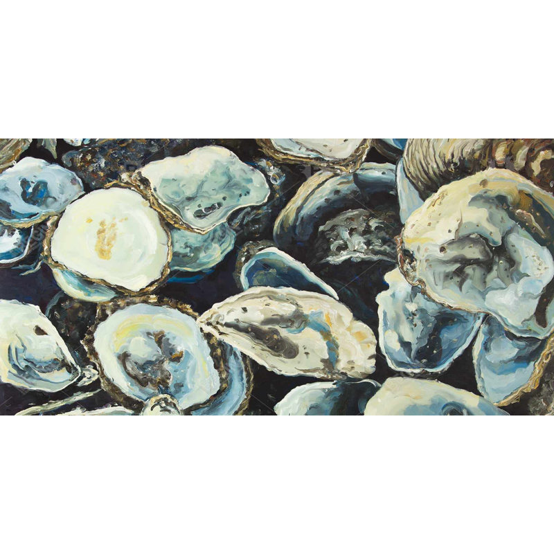 Oyster shells - 15.75"x31.50" Desk mat