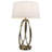 Trinity Table Lamp Antique Brass C/W Shade