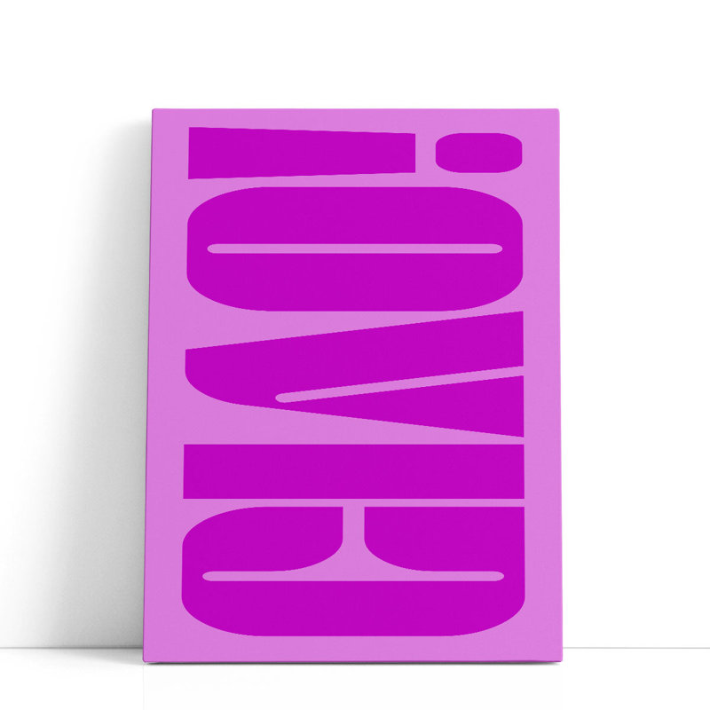 Ciao 2 - Canvas Print Wall Art, 32" H x 24" W
