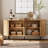 Xaime 64.4" Mid-Century Modern Fluted Sideboard Buffet Cabinet with Storage-544873064
