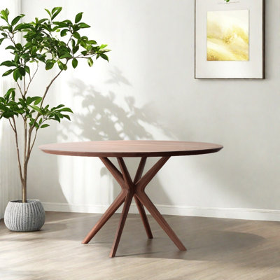 Modern simple small household round table