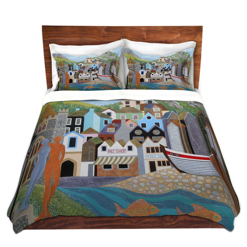 Ensemble de housse de couette Old Town and Rock A Nore, 1 housse simple + 1 taie standard