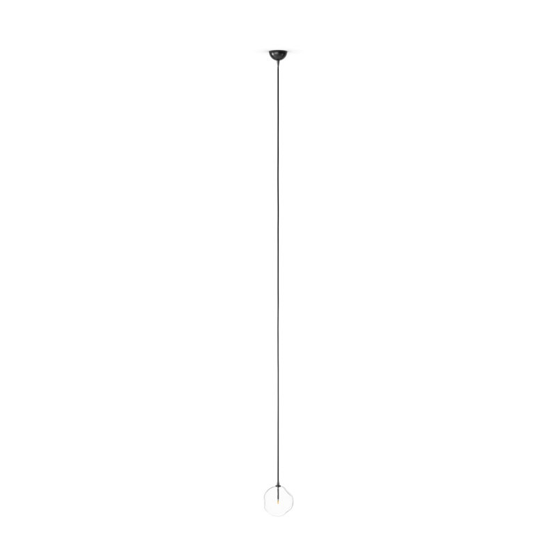 Jussica 1 - Light Pendant, 126" H x 11.75" W x 11.75" D, Black Gunmetal