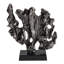 CORAL SCULPTURE SMALL BLACK NICKEL-1431690389