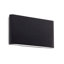 Slate Wall Sconce, LED, Frosted Glass, 5.5" H