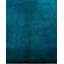 Tapis unique bleu / bleu sarcelle 3 pi x 22 pi 2 po Taranto
