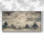 Série paysage - XCIV - Toile tendue avec châssis encadré - Prêt à être accroché-26350075-26350072