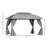 10' x 13' Patio Gazebo Canopy, Double Vented Roof, Steel Frame, Curtain Sidewalls, Outdoor Sun Shade Shelter for Garden, Lawn, Backyard, Deck-114362909