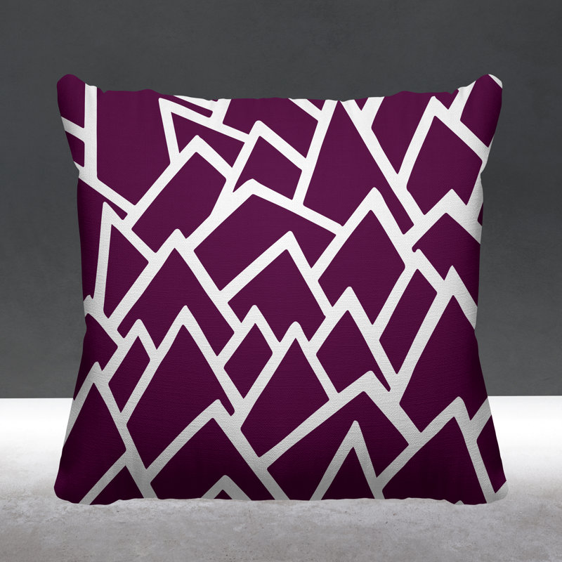 Coussin Speck, L 19 po x H 19 po, Mauve