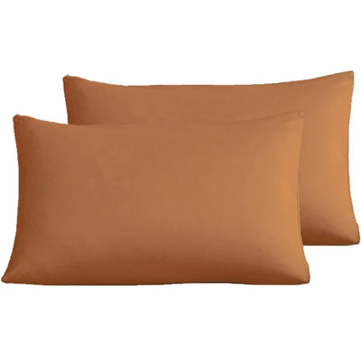Wellboo 2 Pieces Pillowcases Standard Envelope Closure Pillowshams Pack of 2
