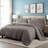 Egyptian Cotton 400 Thread Count Solid Luxury Duvet Cover Set with Pillow Shams-1462889922-1462889943